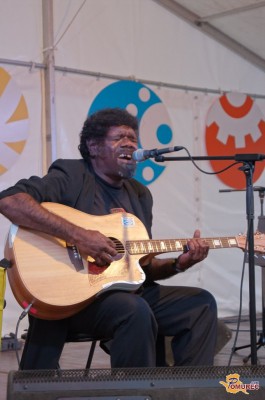 FOTO: Avstralski domorodec na Soboškem poletju