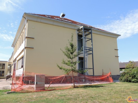 Pričetek gradnje dvigala na Gimnaziji Franca Miklošiča Ljutomer