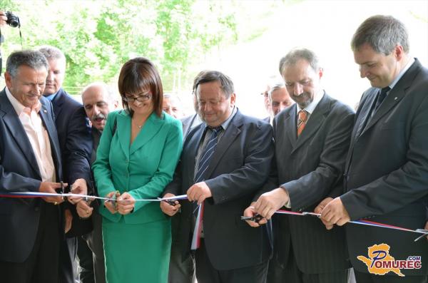 FOTO: Dejan Židan na otvoritvi II. faze RCERO Pomurja