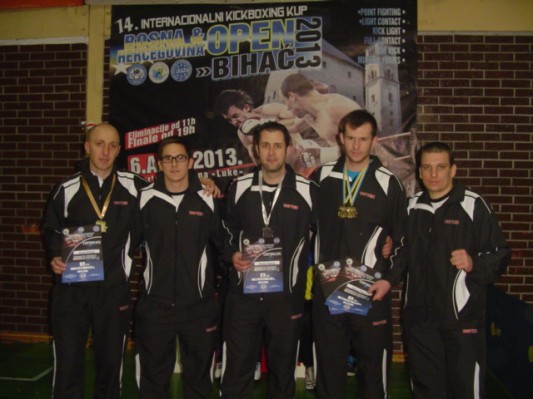 Uspeh soboških kickboxerjev v Bosni in Hercegovini