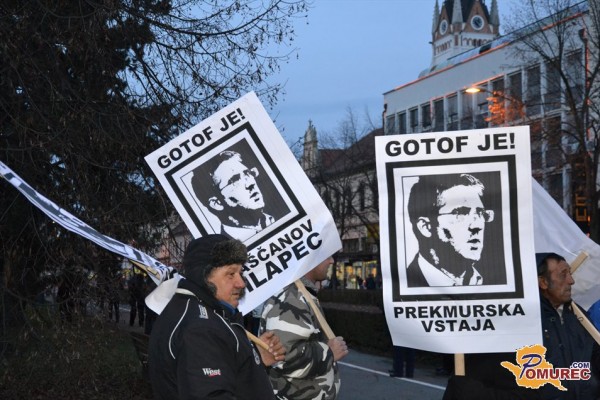 FOTO: Protesti v Murski Soboti