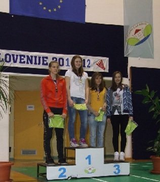 Ana Šterman iz OŠ Veržej postala državna prvakinja v badmintonu