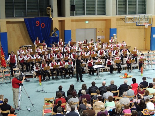 FOTO: Pihalni orkester KD Ivan Kaučič Ljutomer s koncertom proslavil častitljivo obletnico