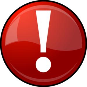 Ne ignorirajte opozoril