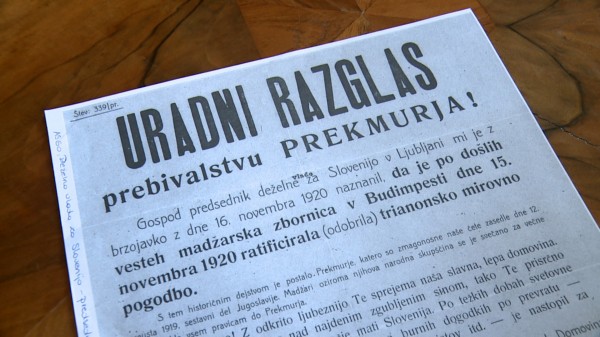 Padla zadnja klapa novega igrano dokumentarnega filma Prevratno Prekmurje