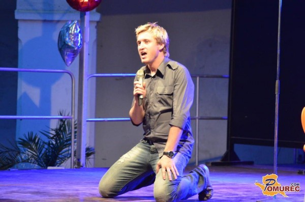 FOTO: Denis Avdić do solz nasmejal Mursko Soboto