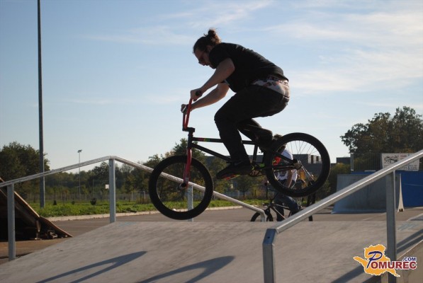 FOTO: Fcelinabilica - Shajba bmx jam potekala prvič v Murski Soboti