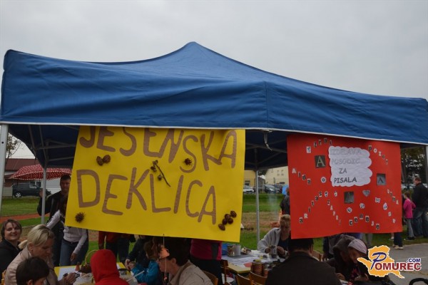 FOTO: Jesenske delavnice na igrišču OŠ III privabile številne obiskovalce