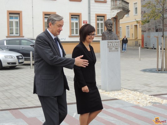 FOTO: Predsednik Türk se je danes mudil v Ljutomeru