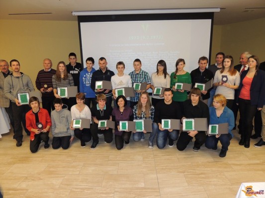 FOTO: Podelili nagrade najboljšim športnikom preteklega leta z območja Ljutomera