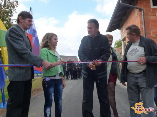 FOTO: Nova cesta v Negovi - zgodovinski dogodek