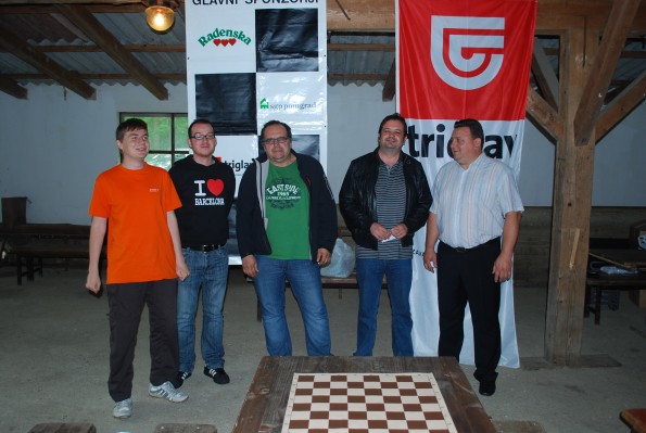 Šahisti iz treh držav so se pomerili na zaključnem turnirju v Krogu