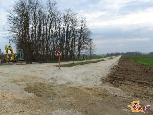 Nova kolesarska steza med Beltinci in Melinci že pred zimo