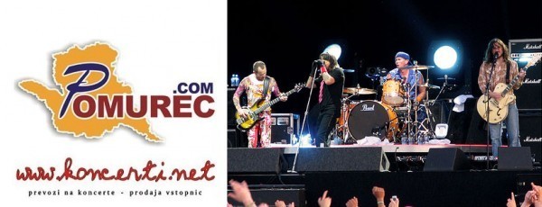 Na pobudo Pomurec.com na koncert Red Hot Chili Peppers tudi iz Murske Sobote