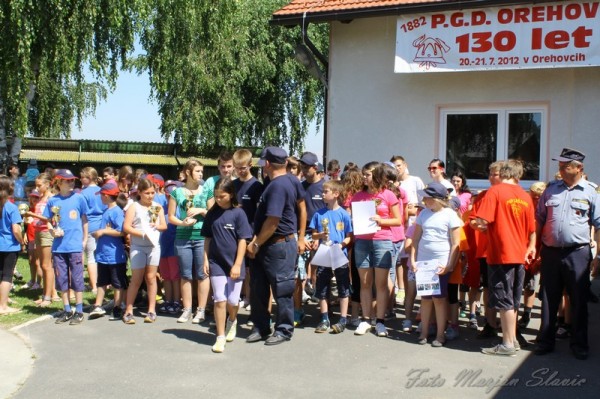 FOTO: Gasilsko tekmovanje v Orehovcih