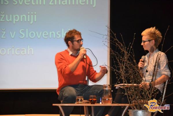 Z literarnim večerom o pomenu svetih znamenj za človeka