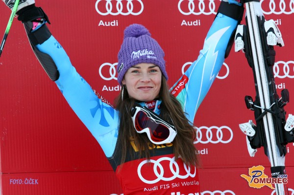 Tina Maze prvič zlata na SP, Ilka Štuhec šesta