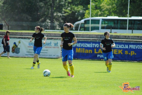 Igralke Teleing Pomurja deklasirale Rudar Škale z 11 :  0