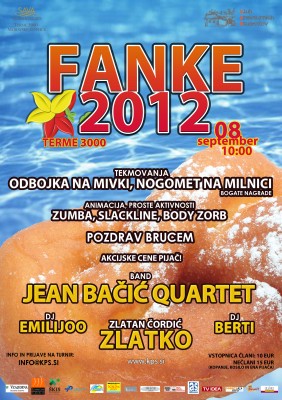 V soboto se obeta »Fanke« vreme in zabava