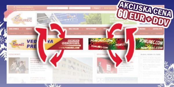 S praznično voščilnico na Pomurec.com se zahvalite svojim strankam