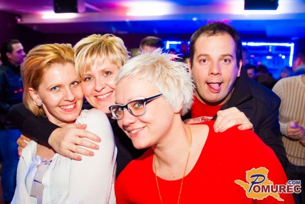 FOTO: Vroča sobotna zabava v Spartacusu