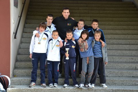 Zmaga Daniela Kočarja in tri medalje rokoborcev Sobote v Gradcu